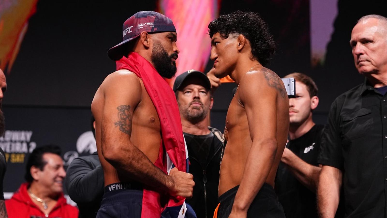Raul Rosas Jr in octagon