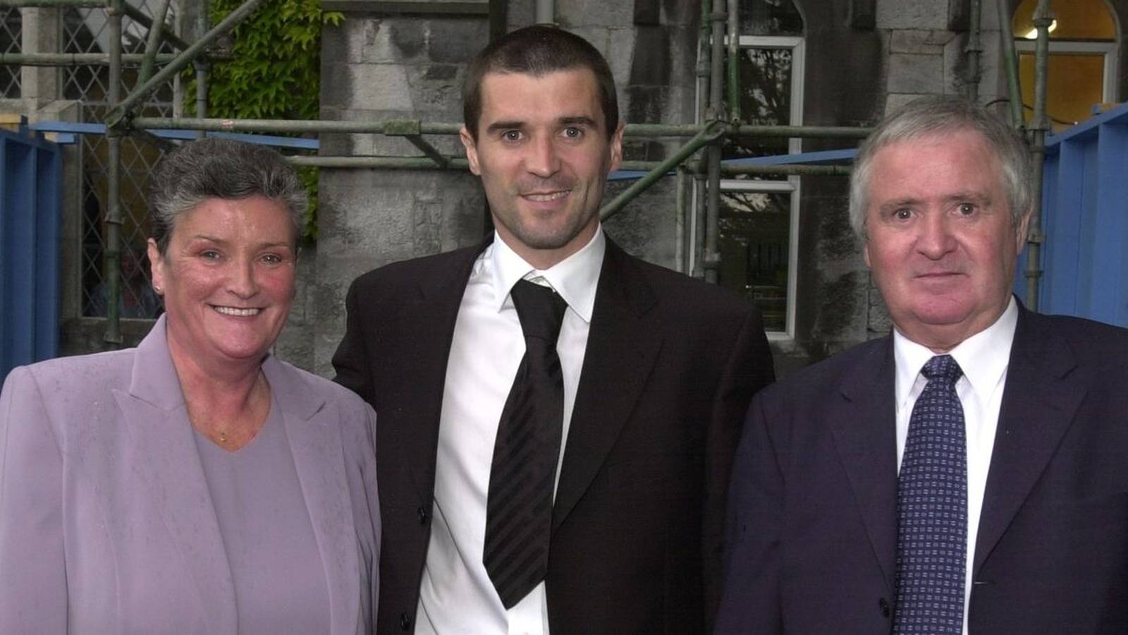 Roy Keane in formal attire