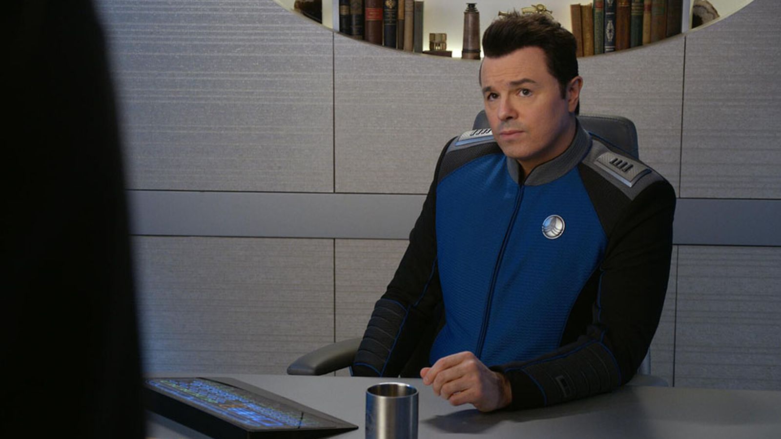 Seth MacFarlane in a suit