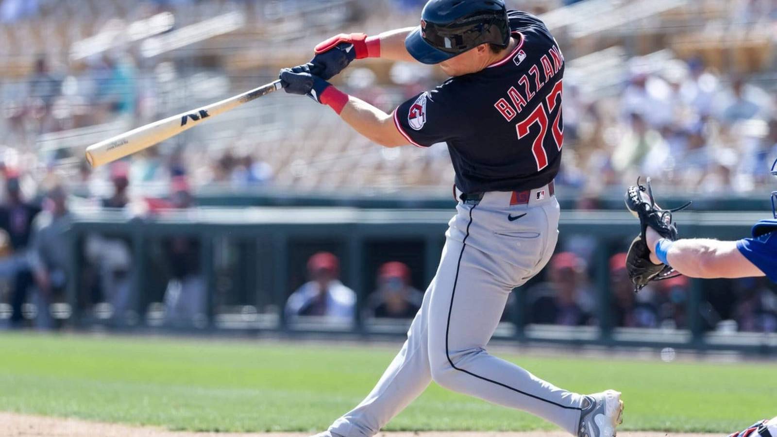 Travis Bazzana swinging baseball bat