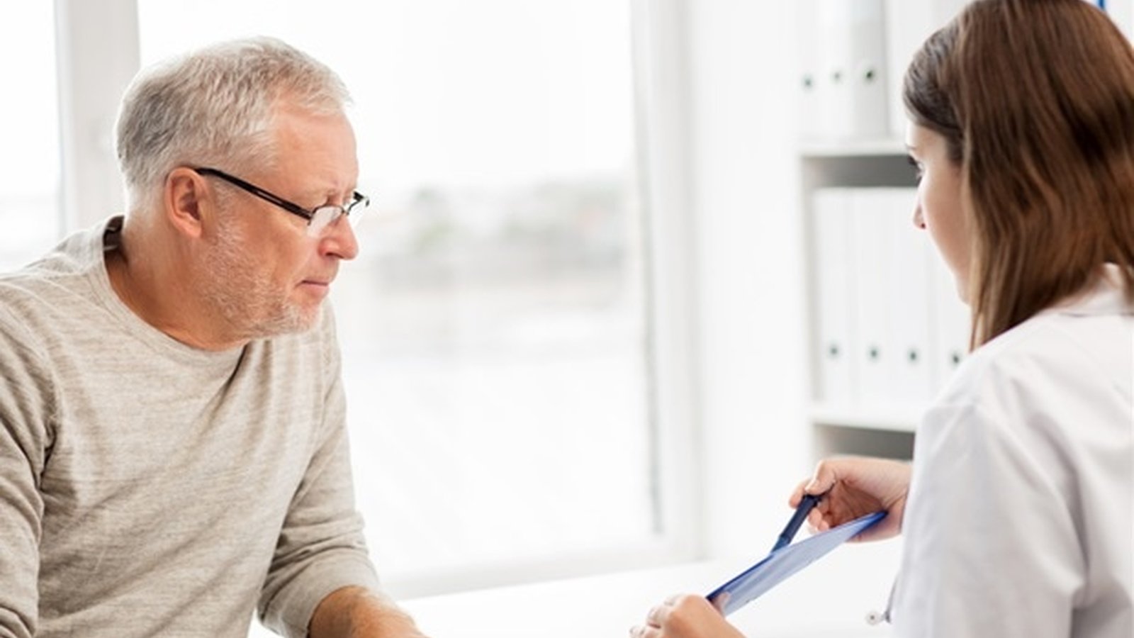 Close up of health insurance documents