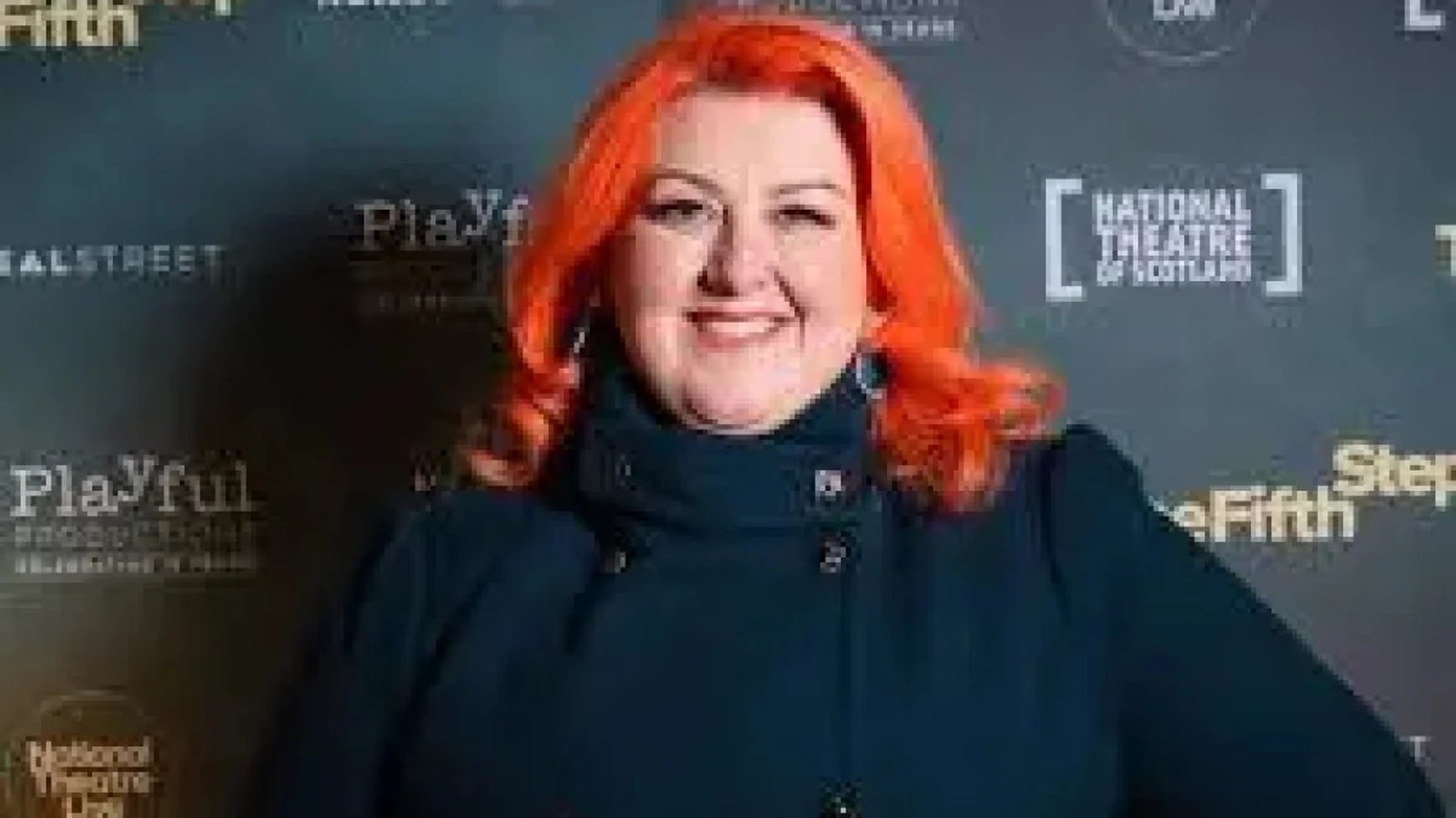 Michelle McManus speaking at event