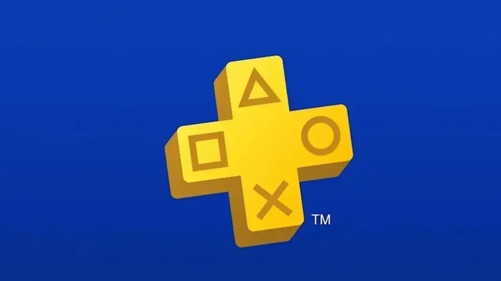 PlayStation Plus service logo and game controller