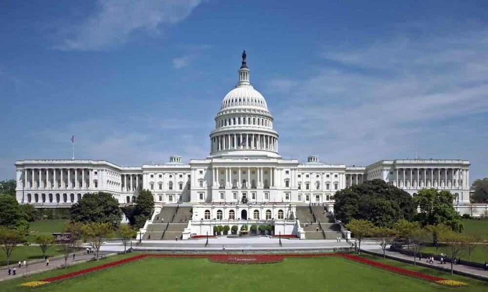 The United States Capitol in Washington, D