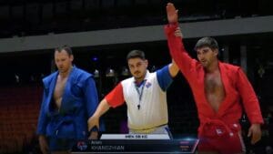 Arsen Khanjyan became the vice-champion of the World Sambo Championship