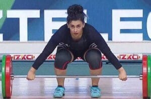 Milena Khachatryan Wins Silver in European Weightlifting Championship