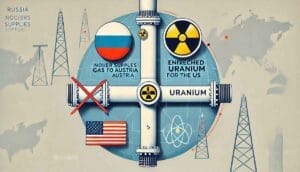 Russia no longer supplies gas to Austria, and enriched uranium to the US