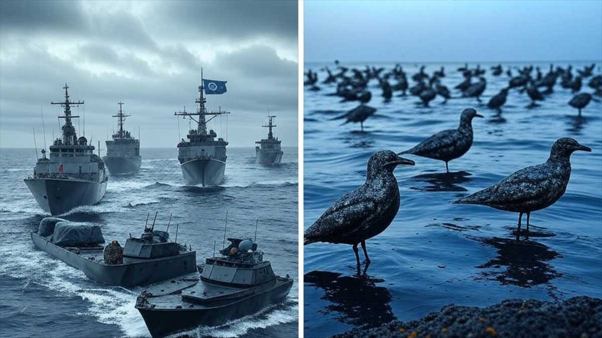 NATO Reinforces Baltic Presence Amid Suspected Sabotage, Russia Faces Black Sea Oil Disaster
