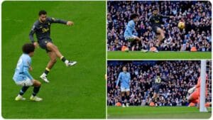 Haaland’s Miss Prolongs City’s Slump in Everton Stalemate