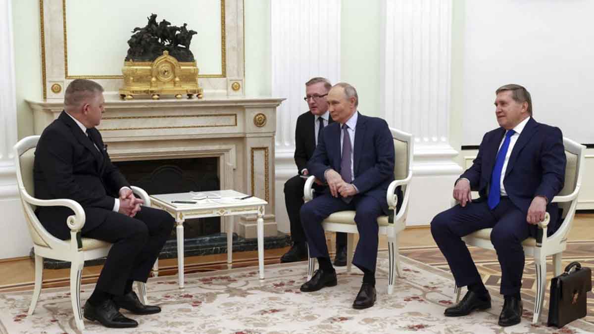 Putin Talks with Fico Sparks Controversy Within EU and Slovakia