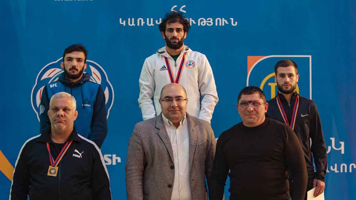 Armenian Greco-Roman Wrestling Champions Crowned at 2024 National Championship