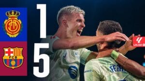 Barcelona’s 5-1 Victory Over Mallorca (Video)