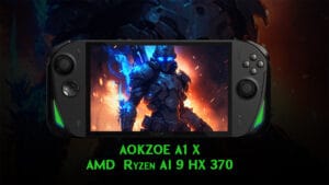 AOKZOE Unveils A1 X Gaming Handheld with AMD Ryzen AI HX370