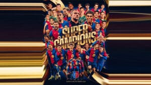 Barcelona Crushes Real Madrid to Claim Supercopa de España Title (GOALS)