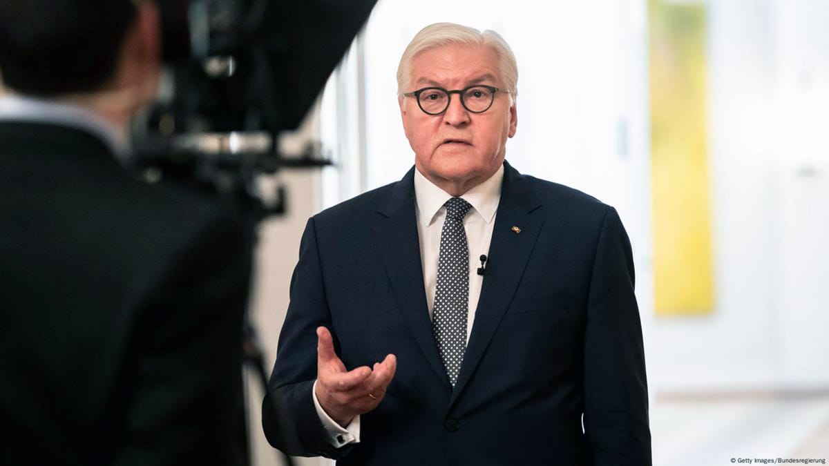 German President Criticizes the Idea of Relocating Palestinians from Gaza