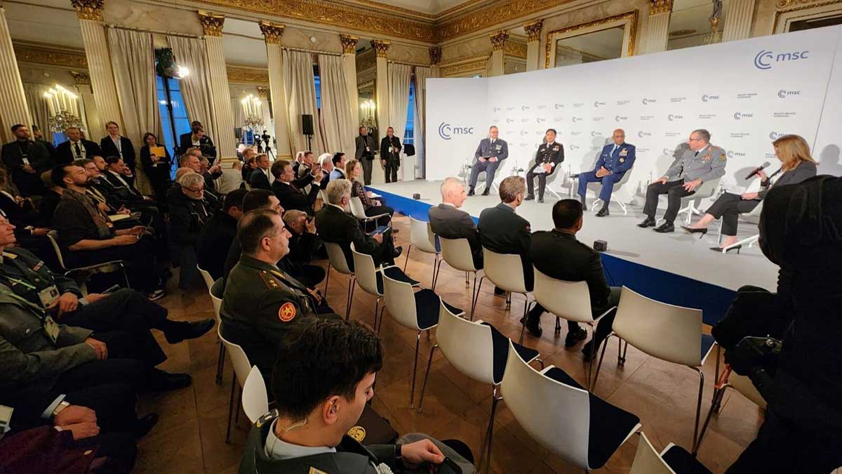 Chief of the General Staff of the Armenian Armed Forces Was Presented in Munich Security Conference