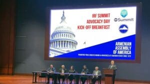 The Artsakh Issue at the Religious Freedom Summit