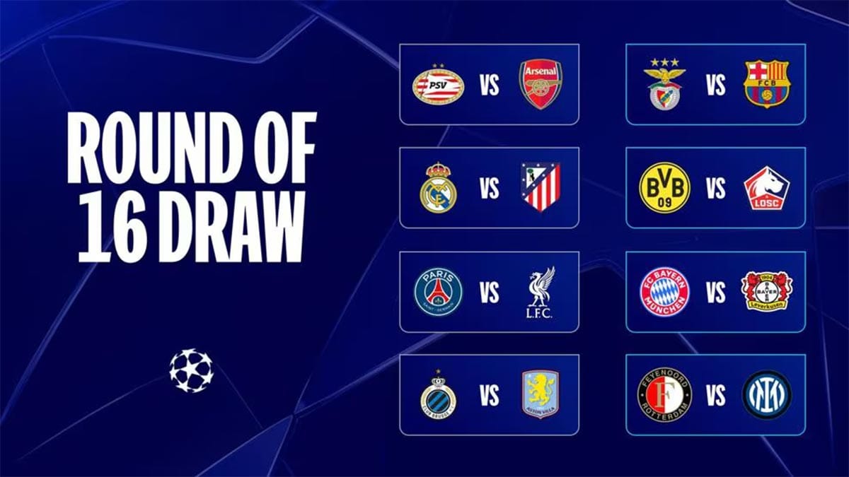 UEFA Champions League Round of 16: Match Preview and Strengths Analysis