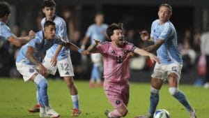 Messi’s Miami Held to Draw by New York City in MLS Opener