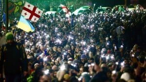 Georgia Protests Continue for 111th Day, Journalist’s Trial Delayed