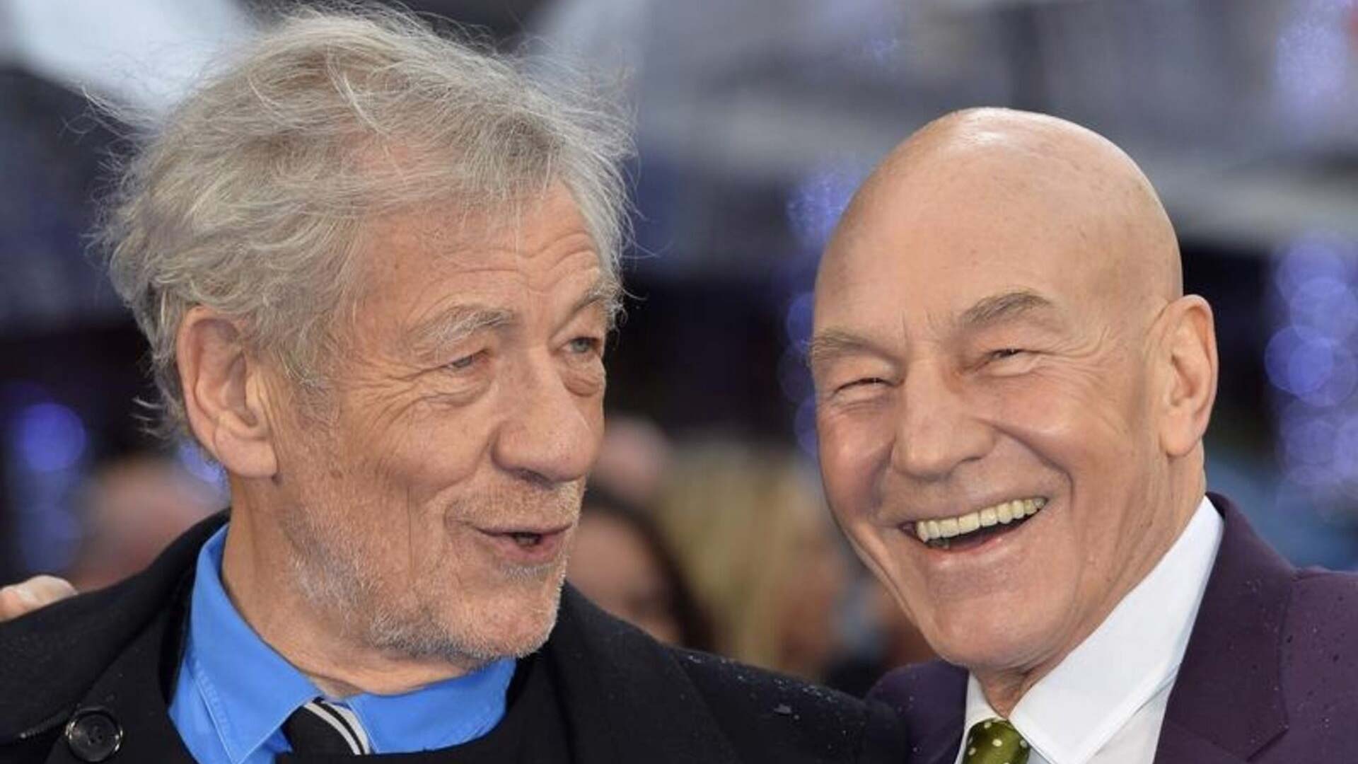 Ian McKellen and Patrick Stewart
