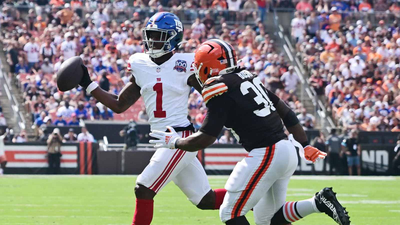 Browns vs Giants