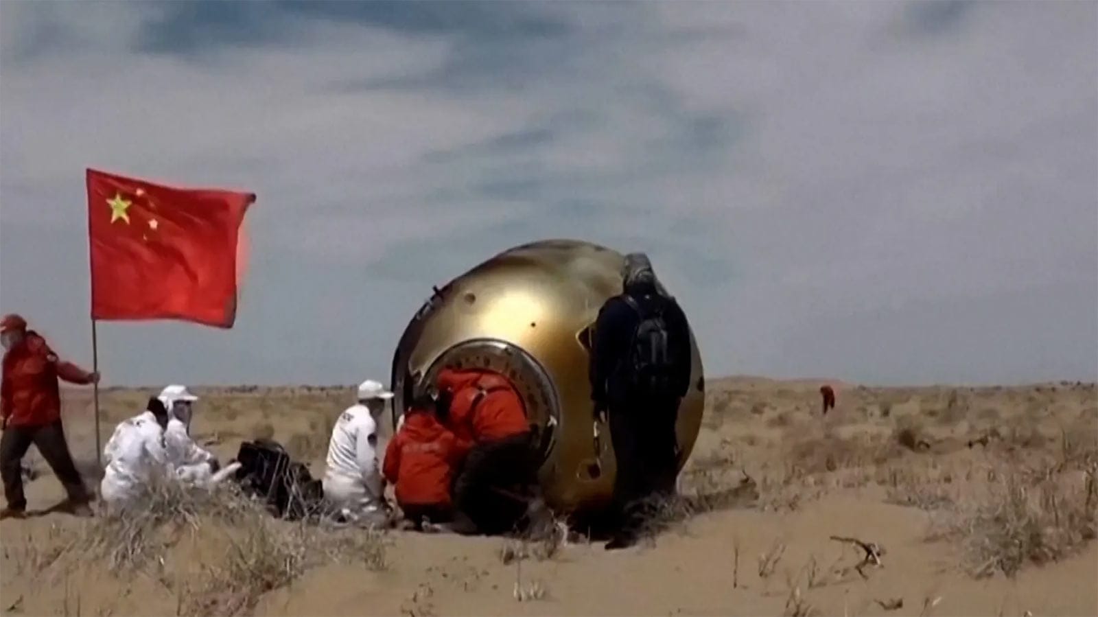 Chinese Astronauts Return to Earth After Six-Month Space Mission