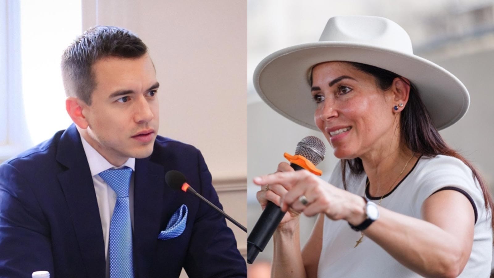 Luisa Gonzalez Daniel Noboa