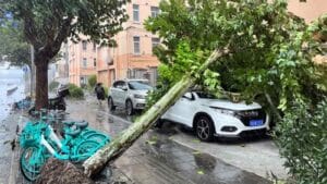 Beijing Faces Strongest Winds in Decades, Flights and Trains Suspended