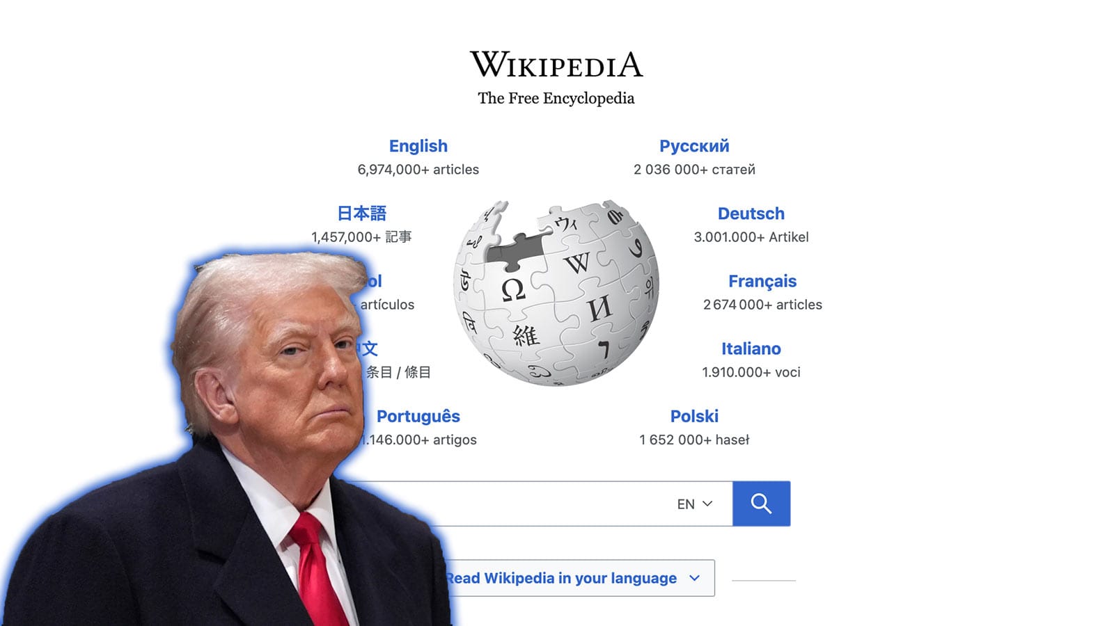 Wikipedia Status Threat: Trump Appointee Accuses Site