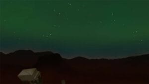 Perseverance Captures First Visible Auroras on Mars