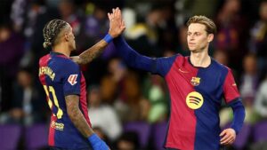 Barcelona Beats Valladolid 2-1 to Extend La Liga Lead