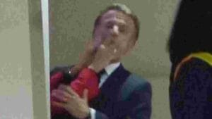 Macron Dismisses Viral Video With Wife as Playful Moment