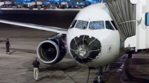 Delta Inspects 100+ Planes After Southern Storm Hail Damage
