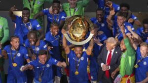 Donald Trump Steals the Spotlight During Chelsea’s Club World Cup Victory