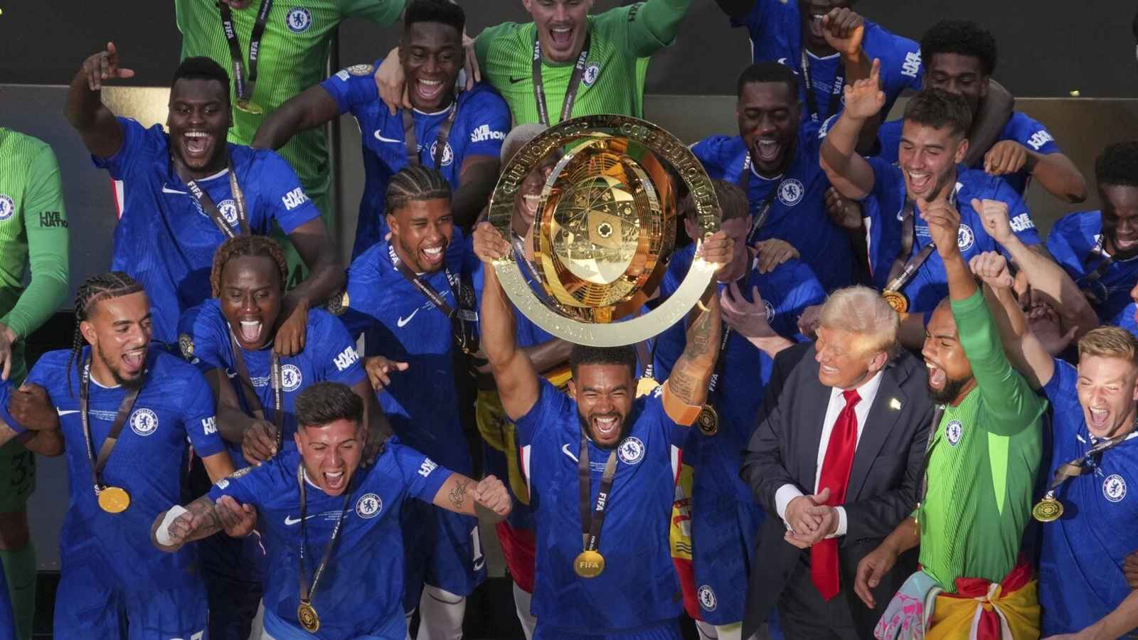 Chelsea secured a historic victory in the revamped FIFA Club World Cup, but U.S. President Donald Trump’s unexpected presence on the trophy podium created a spectacle that eclipsed even the team's triumph.