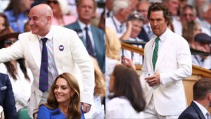 Andre Agassi Shines Among A-Listers at Wimbledon 2025 Final