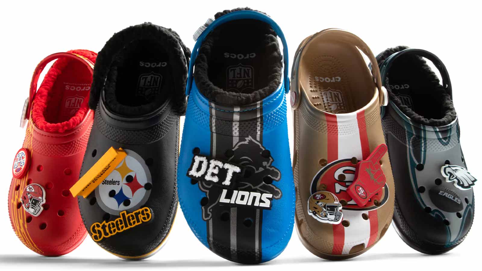 NFL Partners with Crocs to Launch Team-Themed Footwear Collection