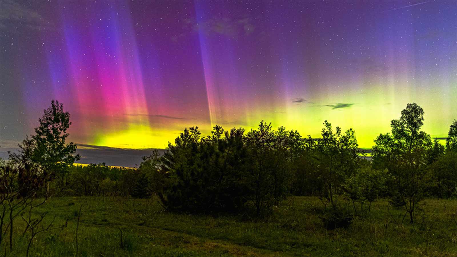 Geomagnetic Storm Brings Stunning Aurora Borealis Across the U.S.