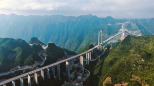 China Unveils World’s Tallest Huajiang Canyon Bridge After Final Tests
