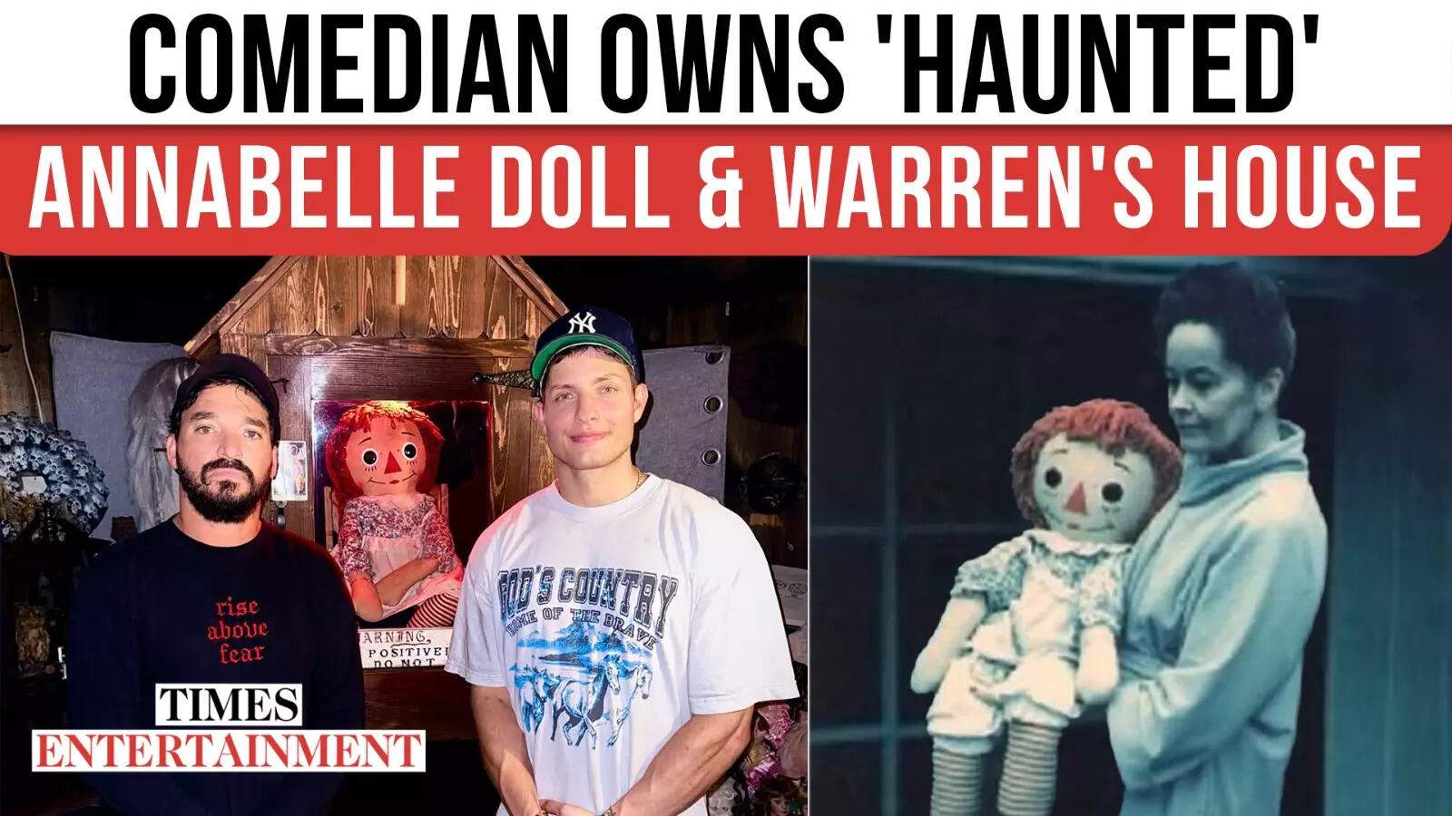 Comedian Matt Rife Purchases Warren Occult Museum, Becomes Guardian of Annabelle Doll