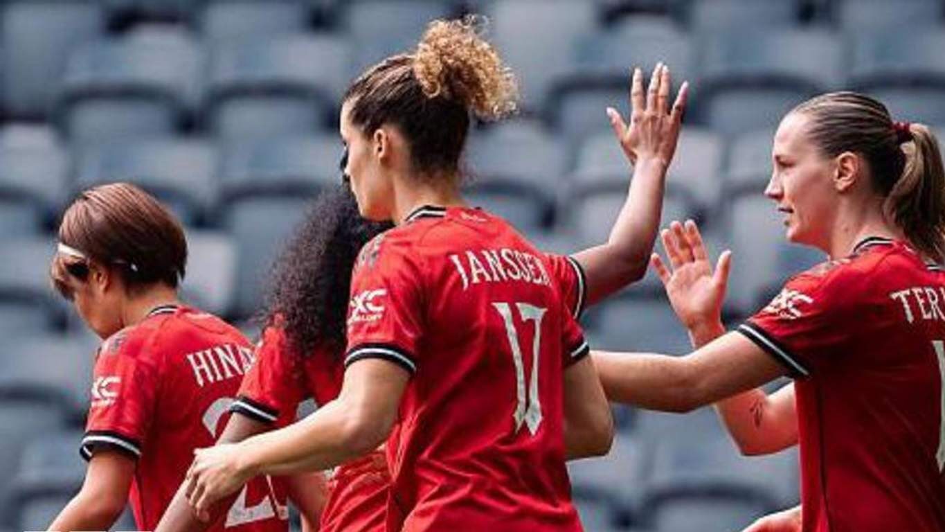 Manchester United Women dominate PSV in Champions League qualifiers, while Adidas debuts stunning new match balls for the 2025-26 season inspired by celestial themes.