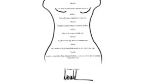 Epstein’s ‘Birthday Book’ Sparks Controversy with Alleged Trump Note