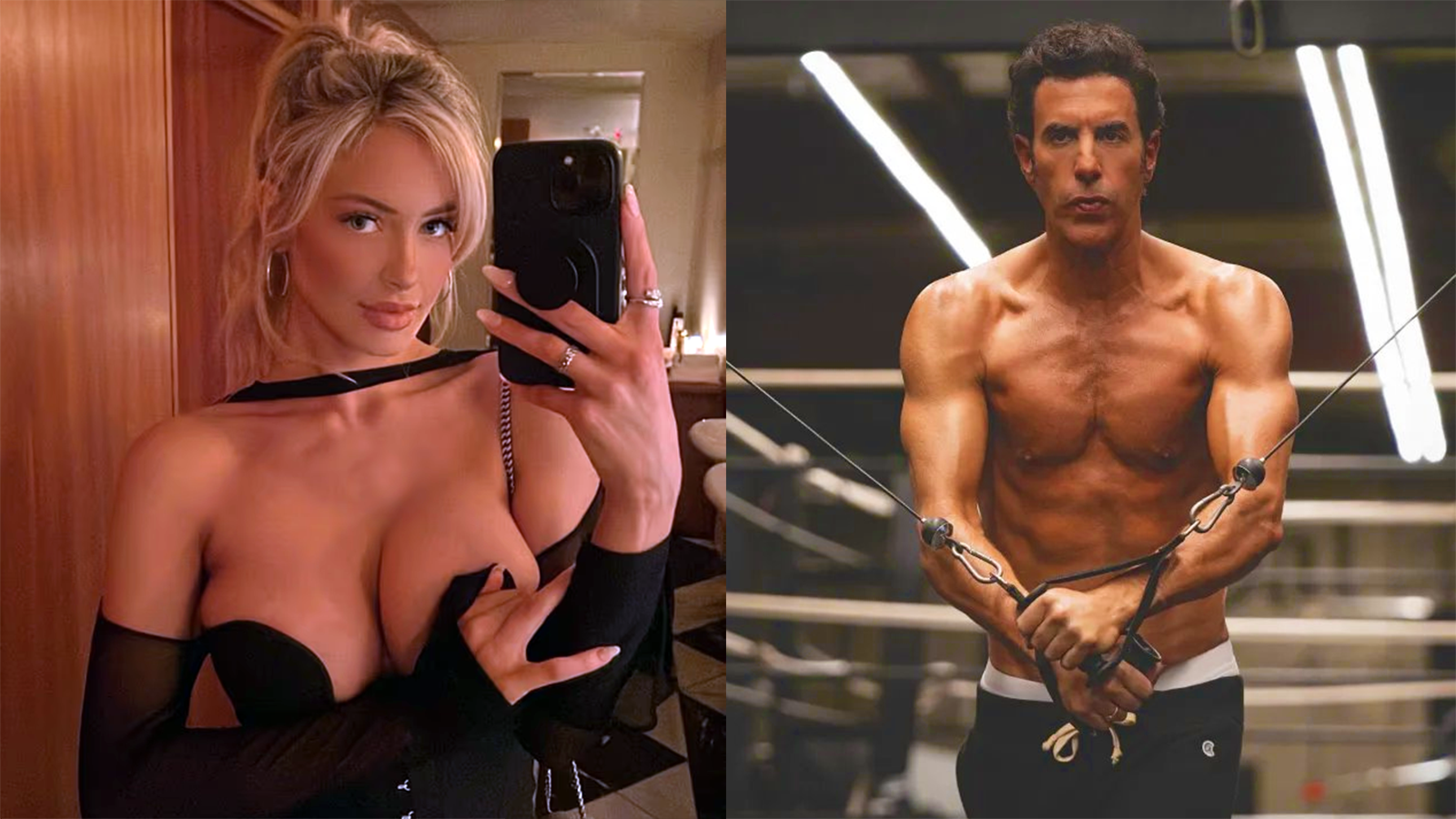 Sacha Baron Cohen Sparks Romance Rumors With OnlyFans Star Hannah Palmer After Isla Fisher Divorce