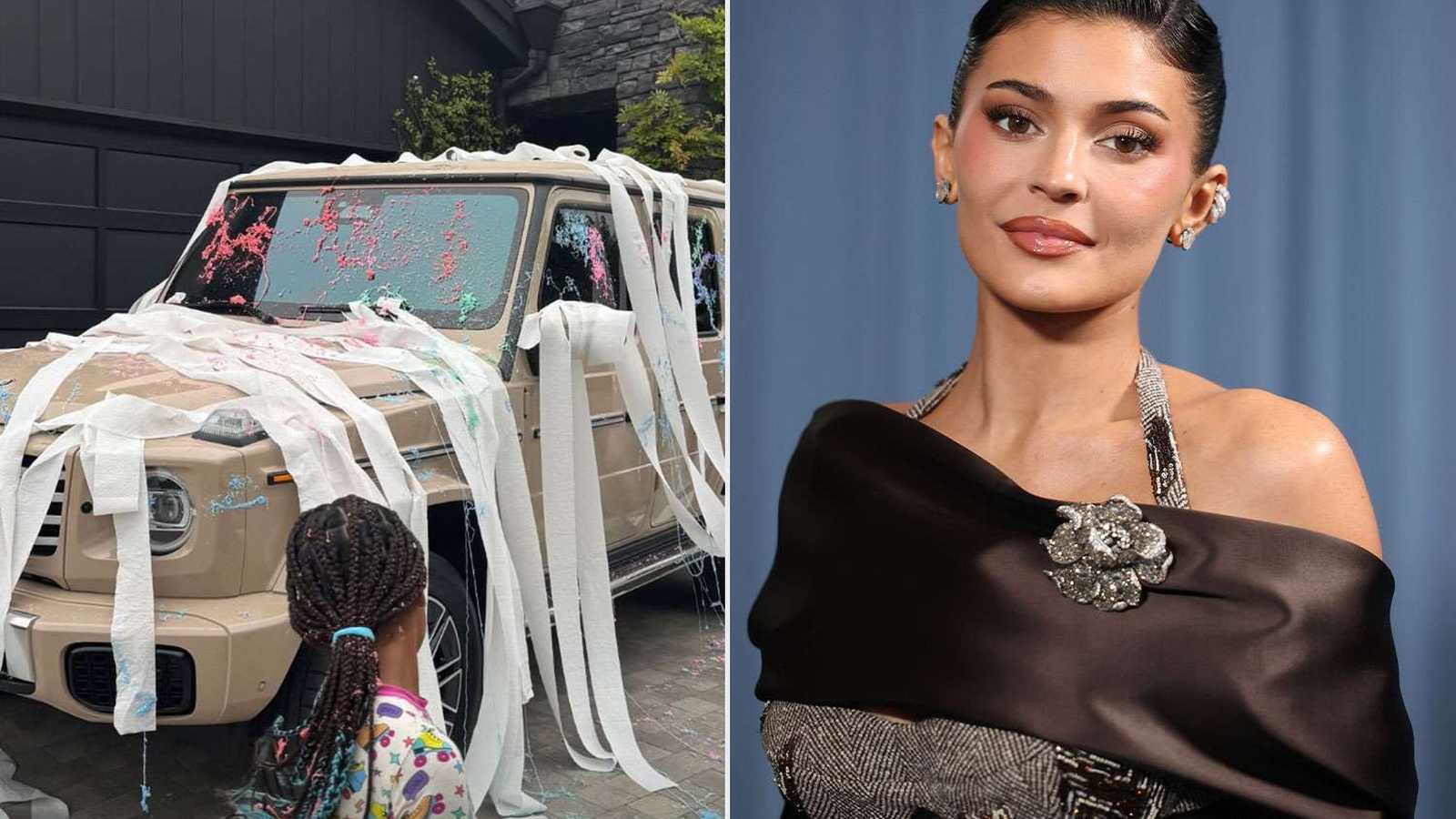 Kylie Jenner’s $160K G-Wagon Becomes Prank War Target