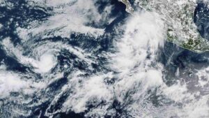 Tropical Storm Gabrielle Gains Strength in the Atlantic