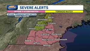 Severe Thunderstorm Watch Across the Northeast: Hail, Winds, and Flood Risks
