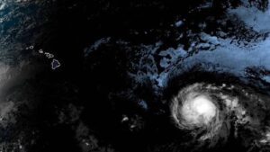 Hurricane Kiko Passes North of Hawaii with Limited Impact