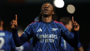 Eberechi Eze Shines With First Arsenal Goal in Carabao Cup Triumph