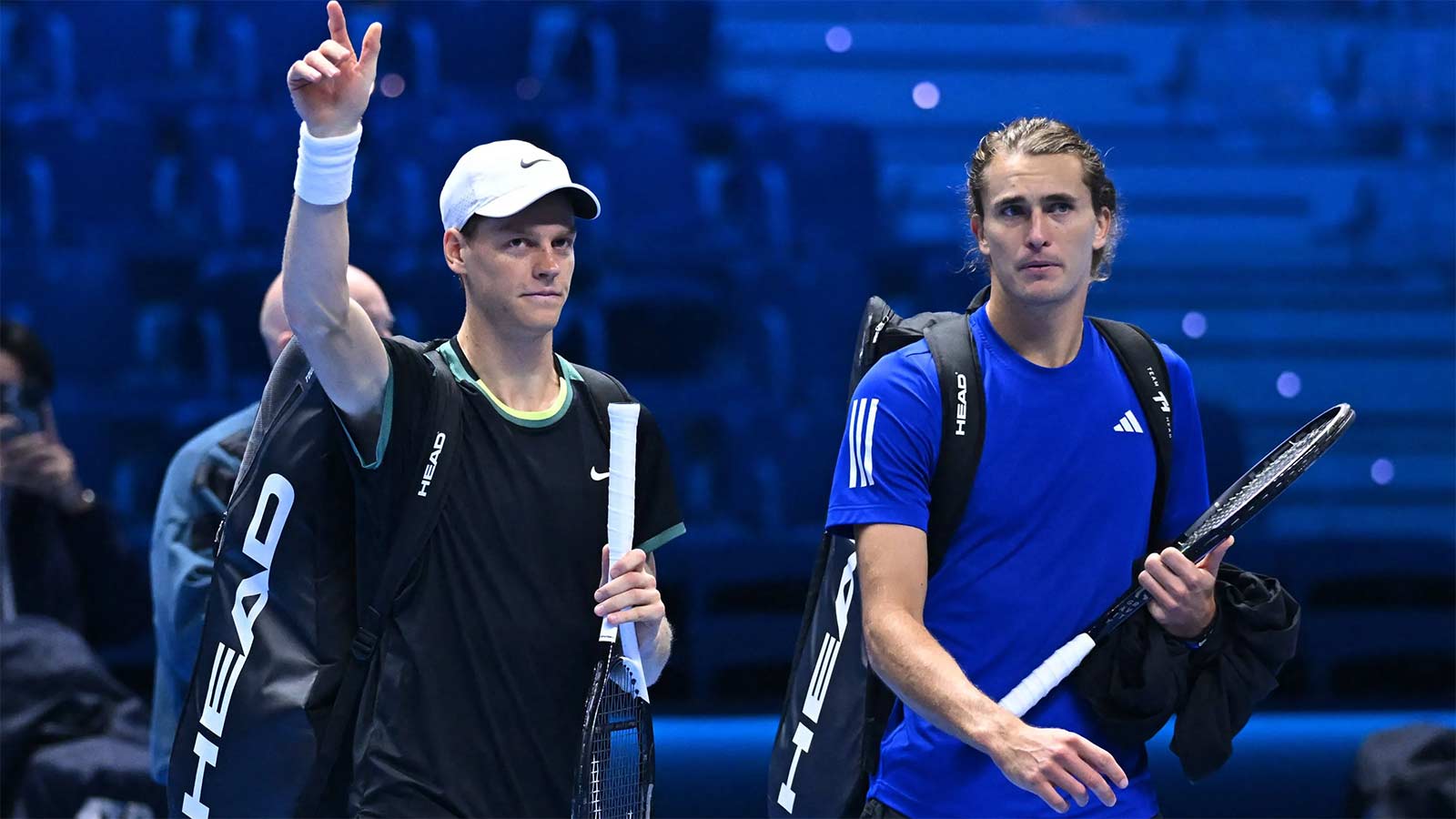 Jannik Sinner and Alexander Zverev